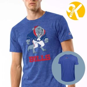 Disney Marvel NFL Collection Merch Beast x Buffalo Bills Unisex T-Shirt
