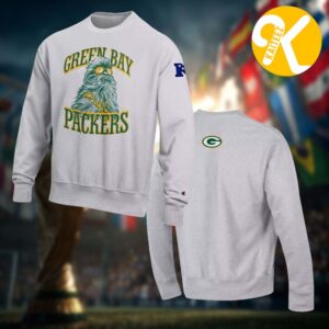 Disney Marvel NFL Collection Merch Chewbacca x Green Bay Packers Unisex Sweatshirt