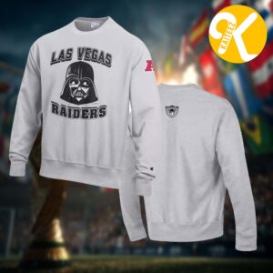 Disney Marvel NFL Collection Merch Darth Vader x Las Vegas Raiders Unisex Sweatshirt
