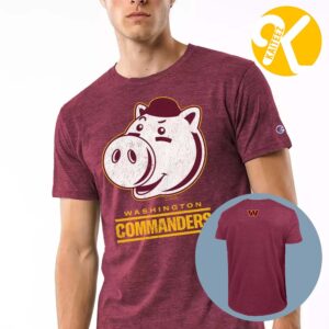 Disney Marvel NFL Collection Merch Hamm x Washington Commanders Unisex T-shirt