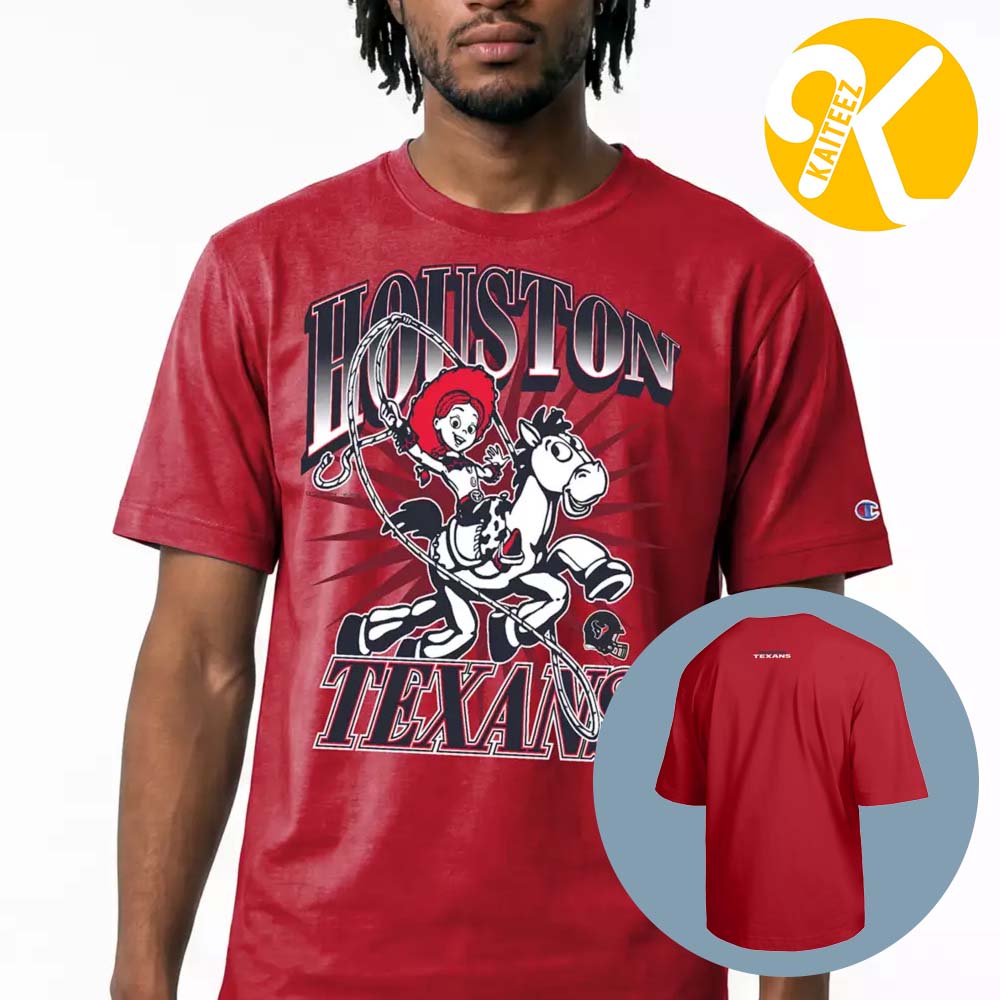 Disney Marvel NFL Collection Merch Jessie x Houston Texans Unisex T-shirt Disney Marvel NFL Collection Merch Jessie x Houston Texans Unisex T-shirt
