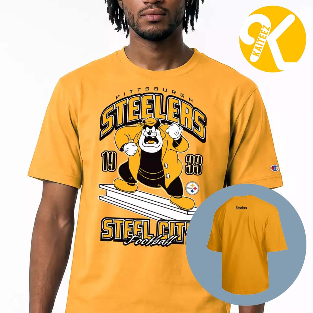 Disney Marvel NFL Collection Merch Pete x Pittsburgh Steelers Unisex T-shirt Disney Marvel NFL Collection Merch Pete x Pittsburgh Steelers Unisex T-shirt
