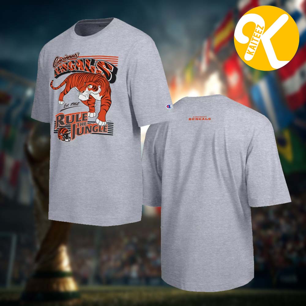 Disney Marvel NFL Collection Merch Shere Khan x Cincinnati Bengals Unisex T-Shirt Disney Marvel NFL Collection Merch Shere Khan x Cincinnati Bengals Unisex T-Shirt