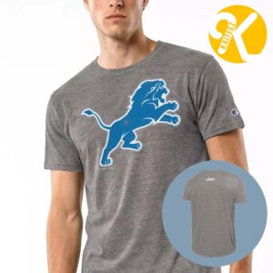 Disney Marvel NFL Collection Merch Simba x Detroit Lions Unisex T-Shirt
