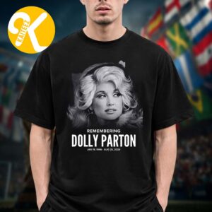 Dolly Parton Merch Remembering Dolly Parton Unisex T-Shirt