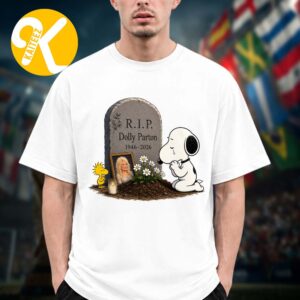 Dolly Parton Merch Snoopy Pray For Dolly Parton Unisex T-Shirt