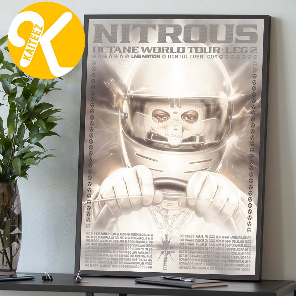 Don Toliver Nitrous Octane World Tour Leg 2 2026 Tour Dates Home Decor Poster Canvas Don Toliver Nitrous Octane World Tour Leg 2 2026 Tour Dates Home Decor Poster Canvas