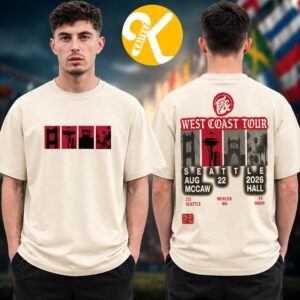 Fear& Seattle WA Exclusive Event Tee West Coast Tour Podcast 2026 At Mccaw Hall In Seattle WA On August 22 2026 Two Sided Unisex T-Shirt