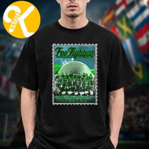 Foo Fighters Los Angeles CA Event Poster At Hollywood Bowl In Los Angeles CA On August 22 2026 Unisex T-Shirt