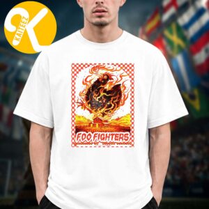 Foo Fighters Nashville TN Event Poster At Nissan Stadium In Nashville TN On August 15 2026 Unisex T-Shirt