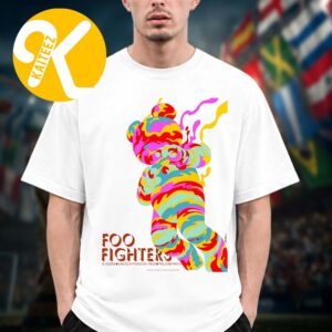 Foo Fighters Philadelphia PA Event Poster At Lincoln Financial In Philadelphia PA On August 13 2026 Unisex T-Shirt