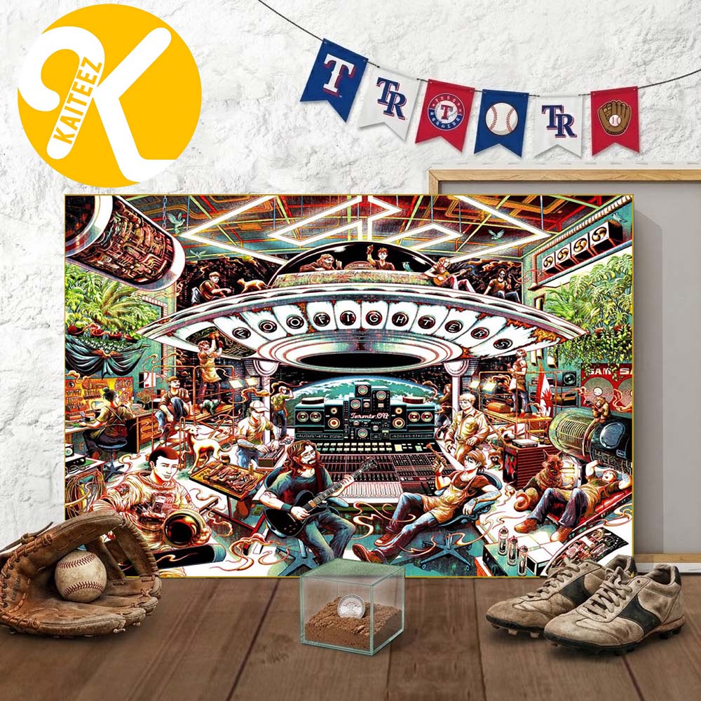 Foo Fighters Toronto ON Event Poster At Rogers Stadium In Toronto ON In August 4 2026 Home Decor Poster Canvas Foo Fighters Toronto ON Event Poster At Rogers Stadium In Toronto ON In August 4 2026 Home Decor Poster Canvas