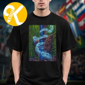 Goose The Band Bend OR Event Poster At Hayden Homes Amphitheater In Bend OR On August 21 22 2026 Art By Chelsea Housand Unisex T-Shirt