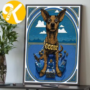 Goose The Band Los Angeles CA Event Poster At Greek Theatre In Los Angeles CA On August 14 2026 Home Decor Poster Canvas