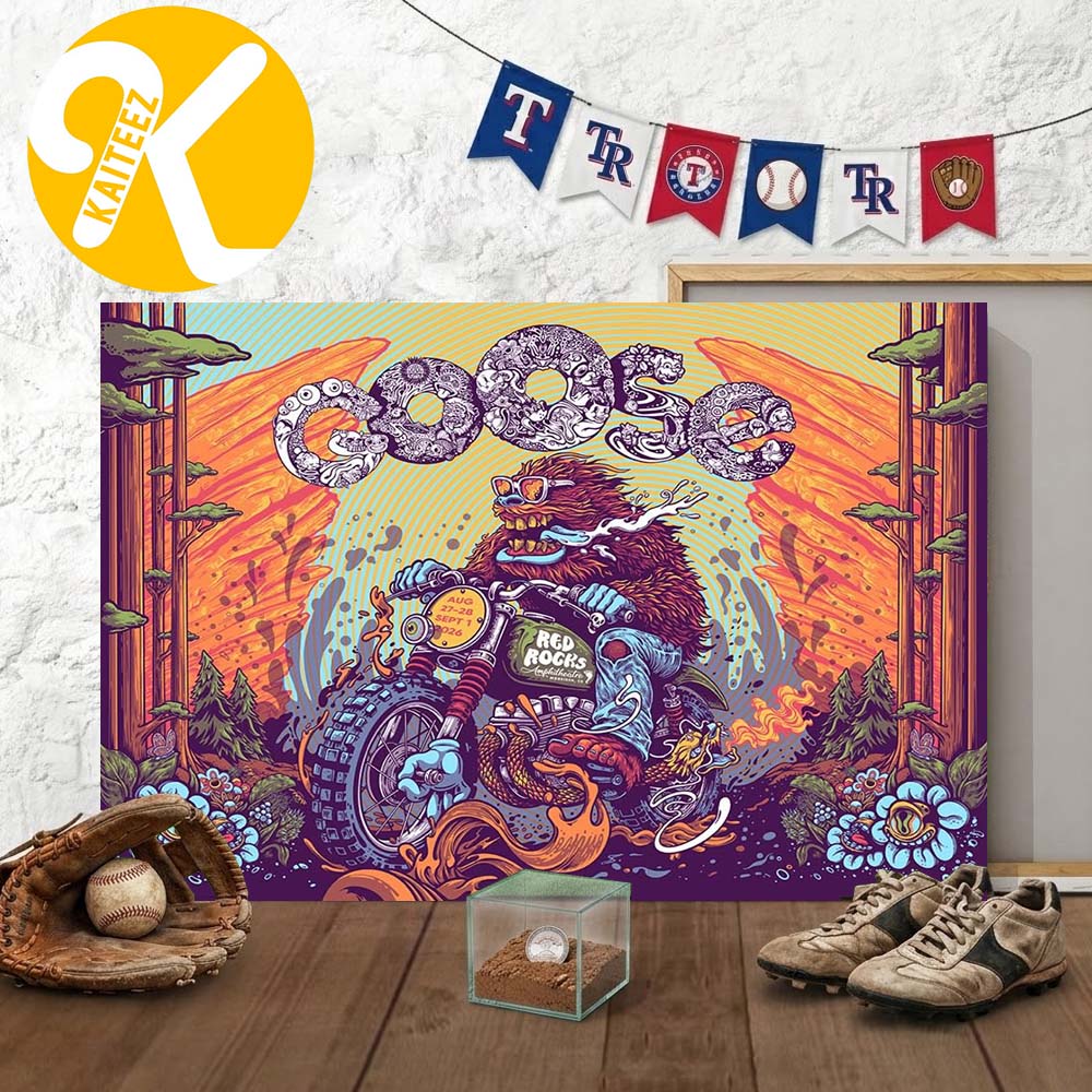 Goose The Band Morrison CO Event Poster At Red Rocks Amphitheater In Morrison CO On August 22 28 And September 1 20226 Art By Brandon Trammel Home Decor Poster Canvas Goose The Band Morrison CO Event Poster At Red Rocks Amphitheater In Morrison CO On August 22 28 And September 1 20226 Art By Brandon Trammel Home Decor Poster Canvas