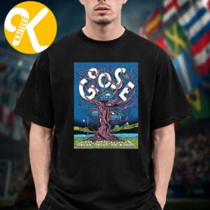 Goose The Band Morrison CO Event Poster At Red Rocks Amphitheater In Morrison CO On August 22 28 And September 1 20226 Unisex T-Shirt