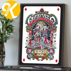 Goose The Band Revo NV Event Poster At Grands Theatre At Grand Sierra Resort In Reno NV On August 16 2026 Home Decor Poster Canvas