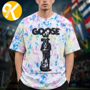 Goose The Band Vancouver BC Event Tee At Commodore Ballroom In Vancouver BC On August 16 2026 Tie Dye Tee