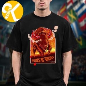 Guns N Roses Edmonton AB Event Poster At Commonwealth Stadium In Edmonton AB On August 26 2026 Unisex T-Shirt