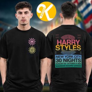 Harry Styles MSG Exclusive Tee Madison Square Garden New York City 2026 30 Nights Unisex T-Shirt