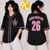IVE Merch Show That I Am World Tour 2026 White Baseball Jersey