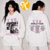 IVE Merch Show That I Am World Tour 2026 Black Minimal Crest Crewneck