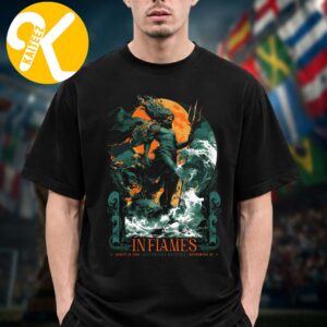 In Flames Gothenburg SE Event Poster At Goteborg Brinner In Gothenburg SE On August 22 2026 Unisex T-Shirt