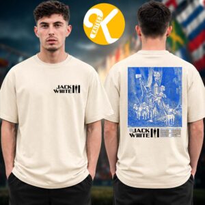 Jack White United Kingdom And Ireland Tour 2026 Tour Dates Two Sided Unisex T-Shirt
