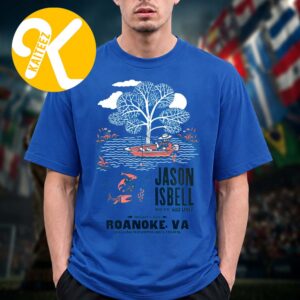 Jason Isbell And The 400 Unit Roanoke VA Event Poster At Berglund Performing Arts Theatre In Roanoke VA On August 19 2026 Unisex T-Shirt