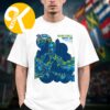 Goose The Band Los Angeles CA Event Tee At The Greek Theatre In Los Angeles CA On August 14 2026 Two Sided Unisex T-Shirt Goose The Band Los Angeles CA Event Tee At The Greek Theatre In Los Angeles CA On August 14 2026 Two Sided Unisex T-Shirt