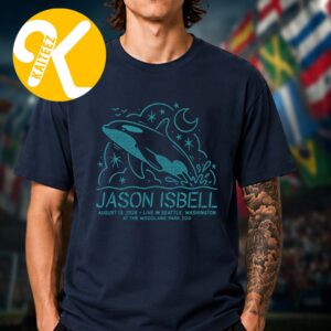 Jason Isbell Seattle WA Event Tee At Woodland Park Zoo In Seattle WA On August 13 2026 Unisex T-Shirt