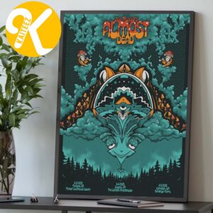 Joe Russo Almost Dead JRAD Event Poster Pacific Northwest Run Tour On August 13-15 2026 Home Decor Poster Canvas