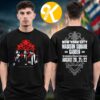 Jonas Brothers Merch Burning Up All Over Again Tour 2026 Flame Crest Two Sided Unisex Hoodie