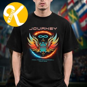Journey Merch Final Frontier Tour 2026 Eternal Flame Unisex T-Shirt
