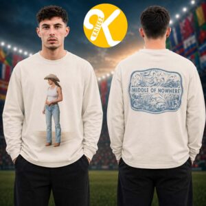 Kacey Musgraves Merch Middle Of Nowhere Tour 2026 Photo Two Sided Unisex Longsleeve