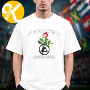 Linkin Park x Makoto Azuma Collab Merch White Unisex T-Shirt
