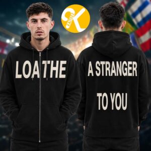 Loathe Band A Stranger To You Tour 2026 Zip Up Hoodie