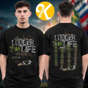 Louder Than Life Festival 2026 Merch At Kentucky Expo Center In Louisville KY On September 17 18 19 20 2026 Buckeye Line Up Two Sided Unisex T-Shirt