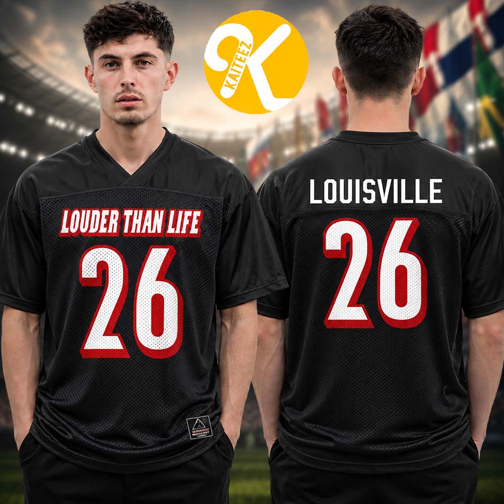 Louder Than Life Festival 2026 Merch At Kentucky Expo Center In Louisville KY On September 17 18 19 20 2026 Louder Cardinals Jersey Louder Than Life Festival 2026 Merch At Kentucky Expo Center In Louisville KY On September 17 18 19 20 2026 Louder Cardinals Jersey