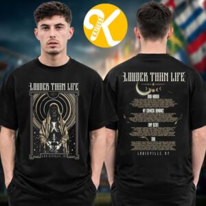 Louder Than Life Festival 2026 Merch At Kentucky Expo Center In Louisville KY On September 17 18 19 20 2026 Night Wish Line Up Two Sided Unisex T-Shirt