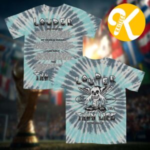 Louder Than Life Festival 2026 Merch At Kentucky Expo Center In Louisville KY On September 17 18 19 20 2026 Snake Eyes Tie Dye Tee