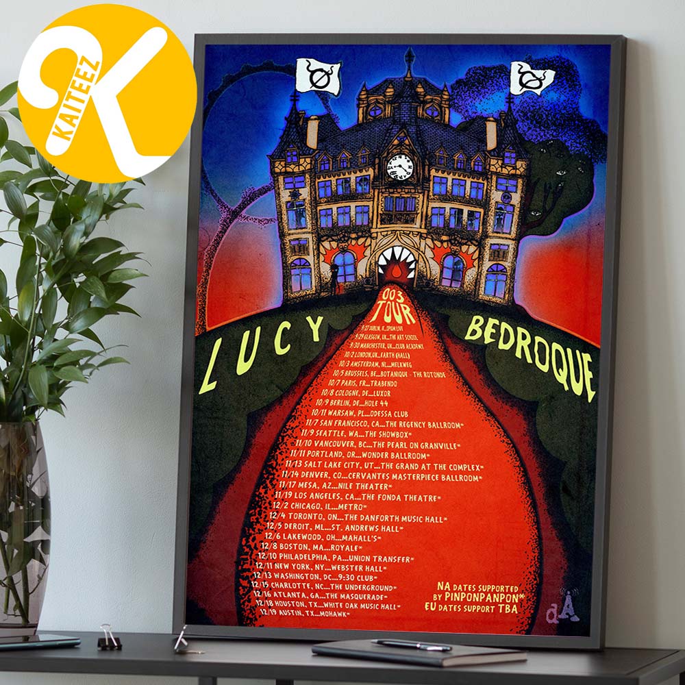 Lucy Bedroque 003 Tour 2026 Europe North America Tour Dates Home Decor Poster Canvas Lucy Bedroque 003 Tour 2026 Europe North America Tour Dates Home Decor Poster Canvas