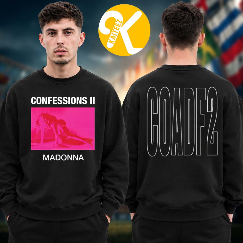 Madonna Merch Confessions II Neon Two Sided Unisex Longsleeve Madonna Merch Confessions II Neon Two Sided Unisex Longsleeve