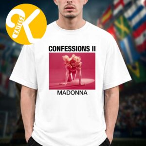 Madonna Merch Confessions II Pride Edition Two Sided Unisex T-Shirt