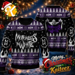 Motionless In White Open Your Mind Before You Mouth Ugly Sweater