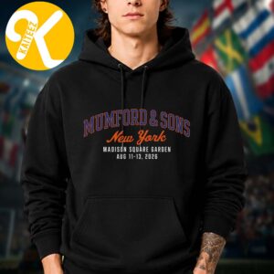 Mumford And Sons Exclusive Event Tee At MSG In NYC New York Unisex Hoodie