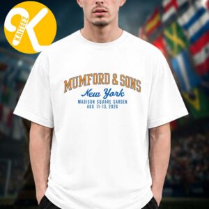 Mumford And Sons Exclusive Event Tee At MSG In NYC New York Unisex T-Shirt