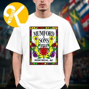 Mumford And Sons Montreal QC Event Poster At Lasso Festival In Montreal QC On August 16 2026 Unisex T-Shirt