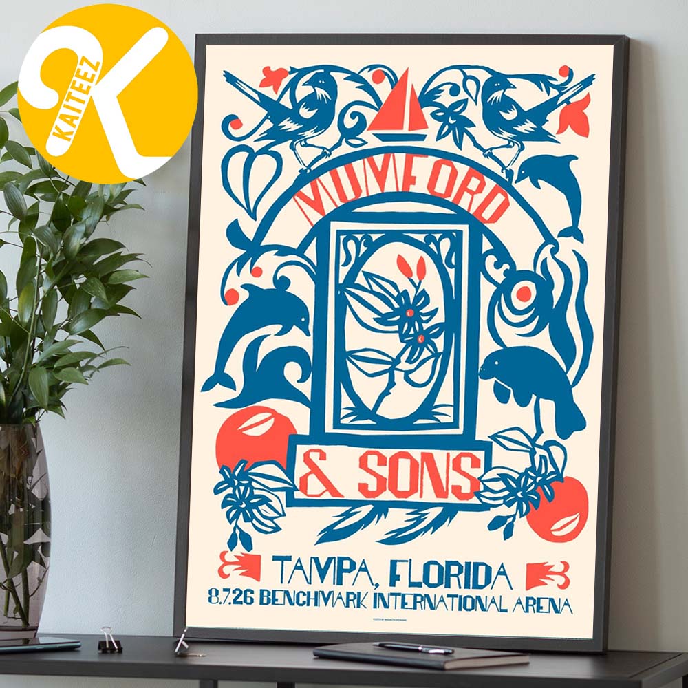 Mumford And Sons Tampa Florida Event Poster At Benchmark International Arena In Tampa Florida On August 7 2026 Home Decor Poster Canvas Mumford And Sons Tampa Florida Event Poster At Benchmark International Arena In Tampa Florida On August 7 2026 Home Decor Poster Canvas