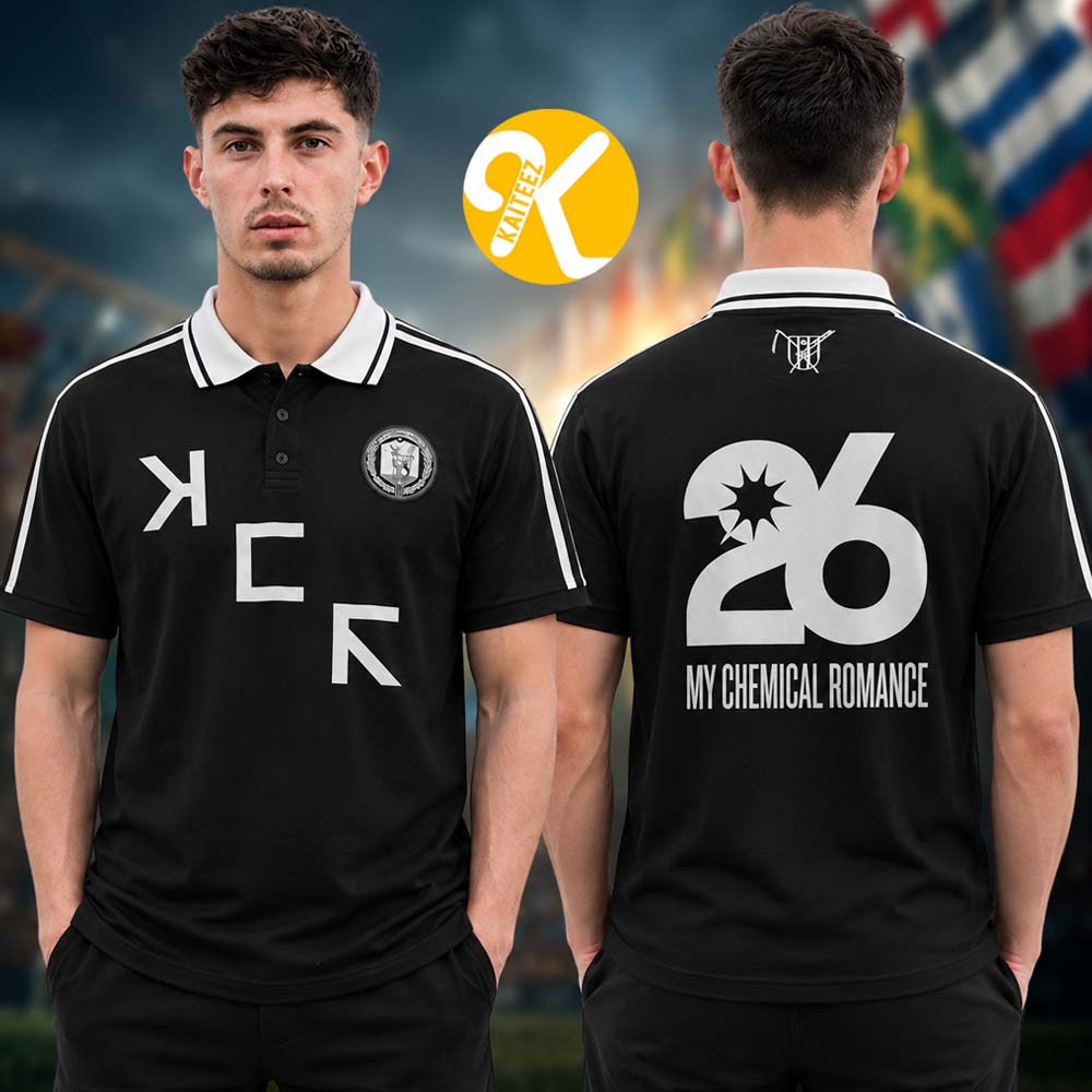 My Chemical Romance Merch The Black Parade 2026 Tour North America Polo Shirt My Chemical Romance Merch The Black Parade 2026 Tour North America Polo Shirt